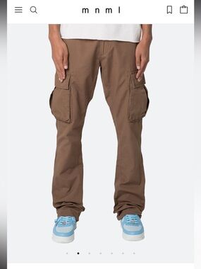 MNML Boot Cut Cargo pants -